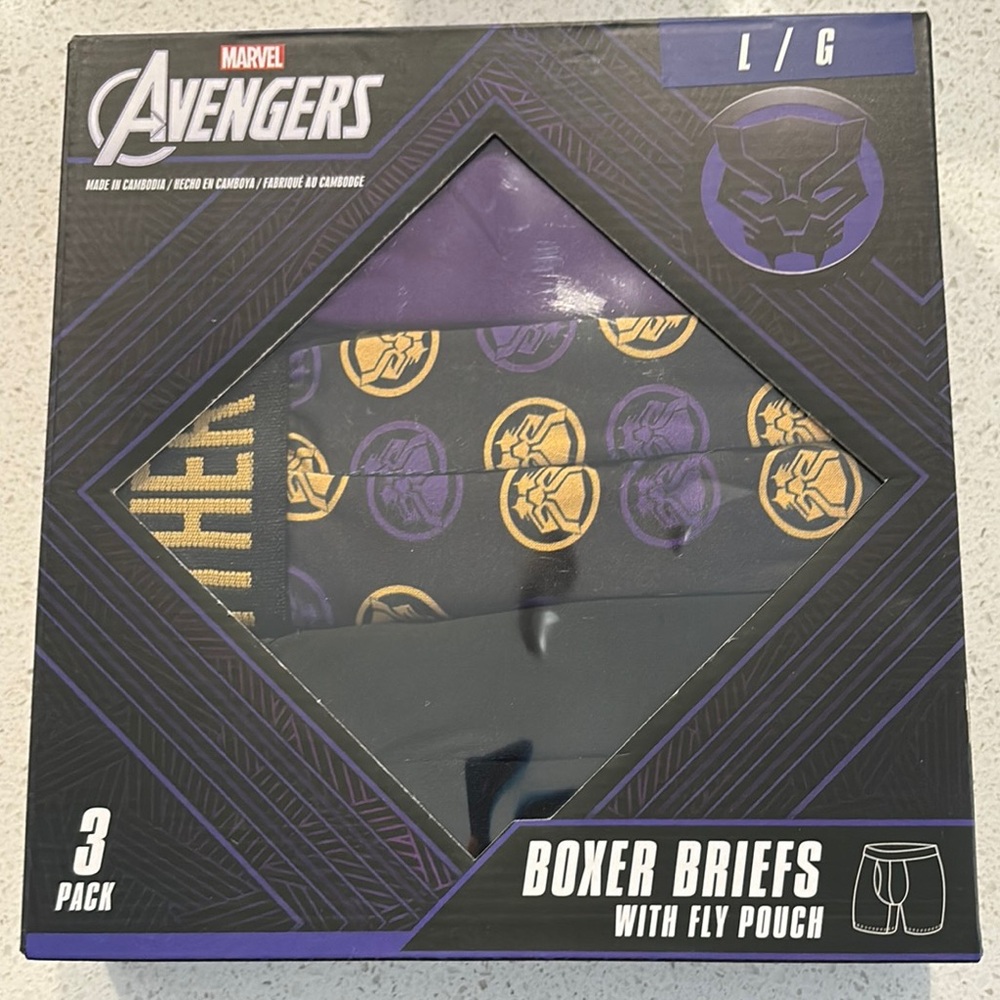 Marvel Avengers Boxer Briefs 3-Pack